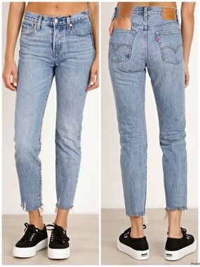Levi's Wedgie Icon Fit Jeans Shut Up Blue Size 27